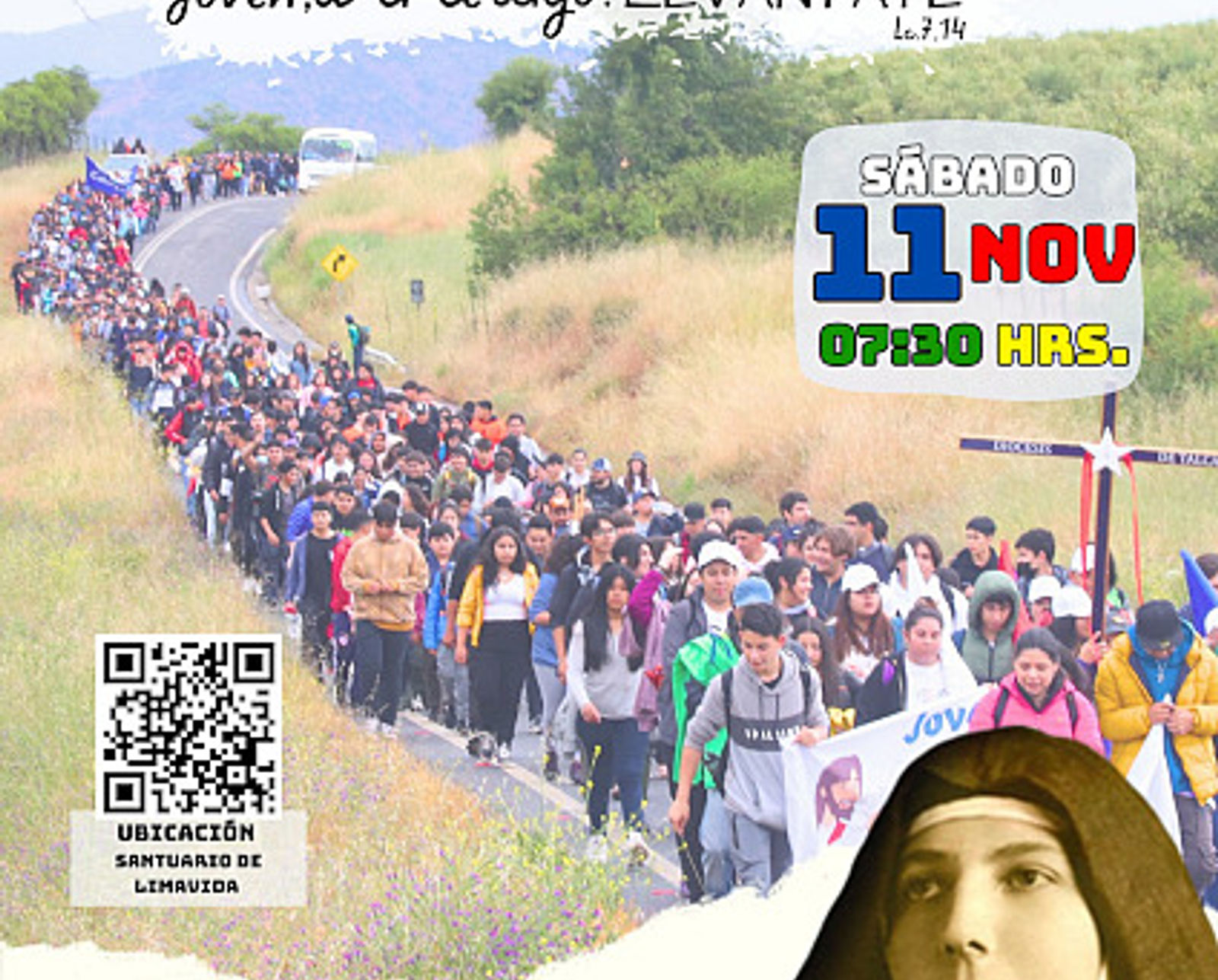 Estamos a pocos días de la Peregrinación Juvenil