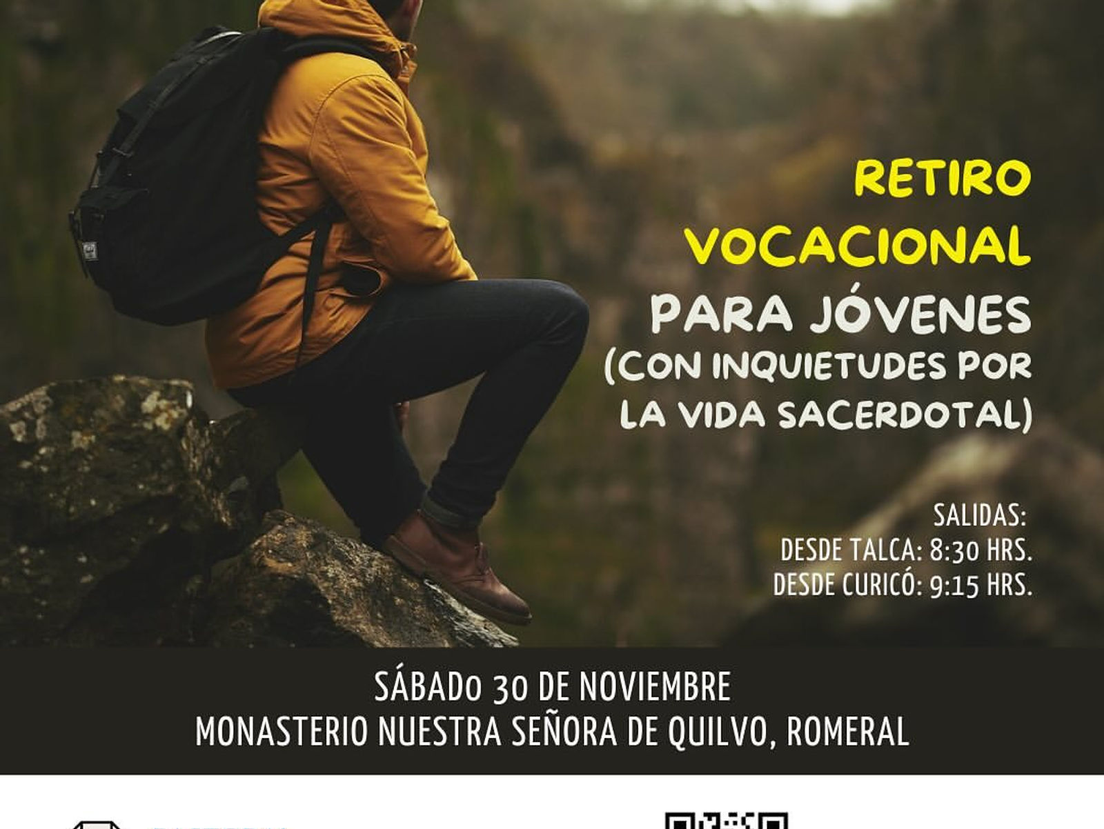 Retiro Vocacional para jóvenes con inquietudes a la Vida Sacerdotal